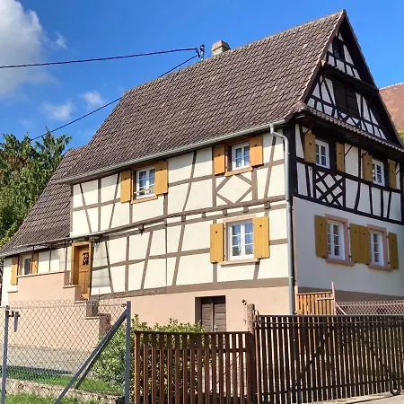 Maison Alsacienne Typique Gite Weiss Gunstett